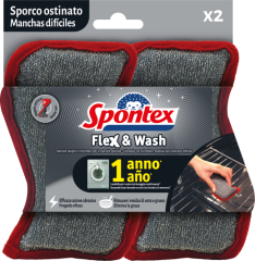Spontex Flex & Wash Sporco Ostinato x2